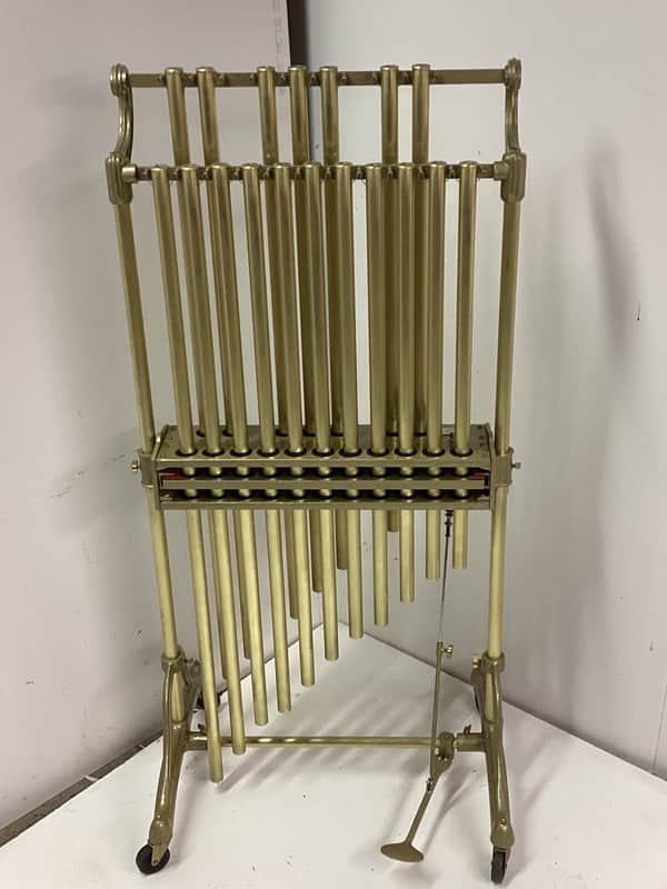 Deagan Orchestra Chimes Tubular Bells Brass Tubes C-F image 1