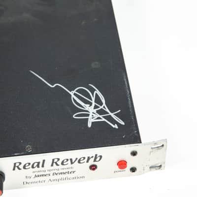 Demeter Real Reverb Analog Spring Reverb Unit Owned by Martin Gore of Depeche Mode image 2