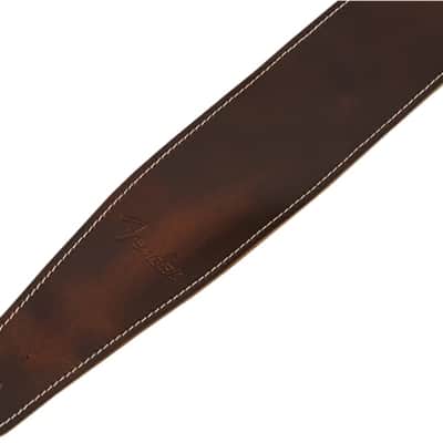 FENDER - Broken-In Leather Strap  Brown  2.5 - 0990641050 image 3