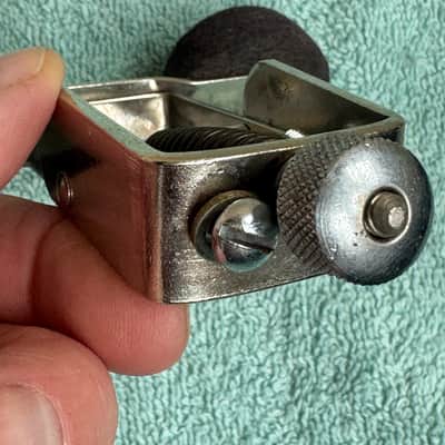 Slingerland Radio King Drum Muffler Tone Control Snare Tom 50s 60s - Chrome image 9