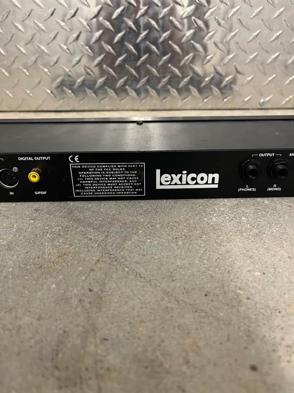 Lexicon MPX 100 Dual Channel Processor | Reverb