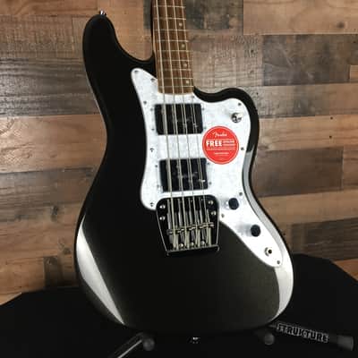 Squier Paranormal Rascal Bass HH Metallic Black, Free Ship, 174 image 3