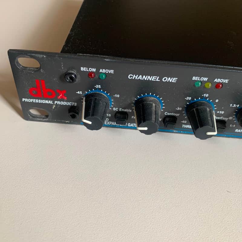 dbx 166XL Stereo Compressor / Limiter / Gate 2000s - Black image 1