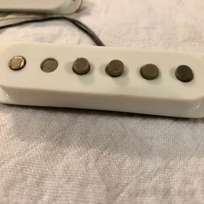1982 Fender Red Bobbin 57/62 Stratocaster Pickup Set Vintage image 13