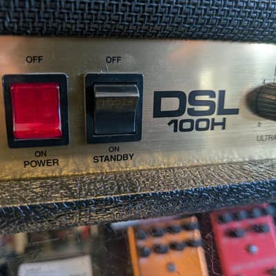 Marshall DSL100H 2-Channel 100-Watt Guitar Amp Head 2012 - 2017 - Black image 4