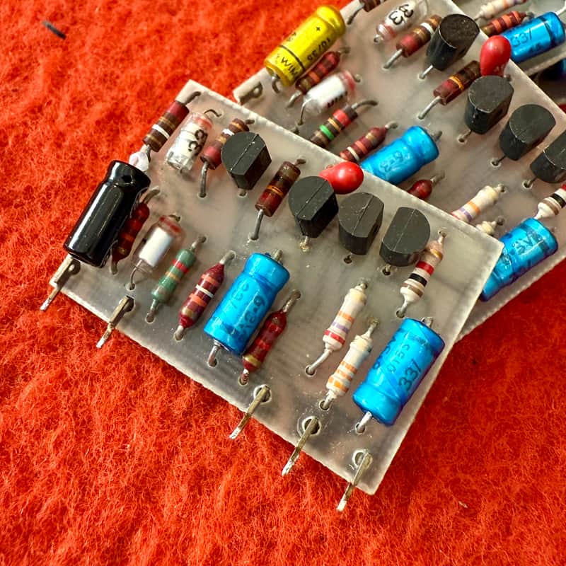 Calrec Discrete amplifier module type A-7 c 1970 - J series original vintage analog UK England BBC image 1