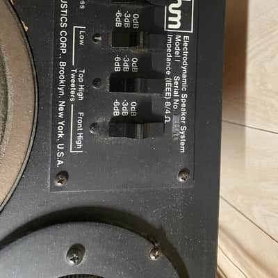 1970s Vintage Ohm Model I Floor Speakers image 3