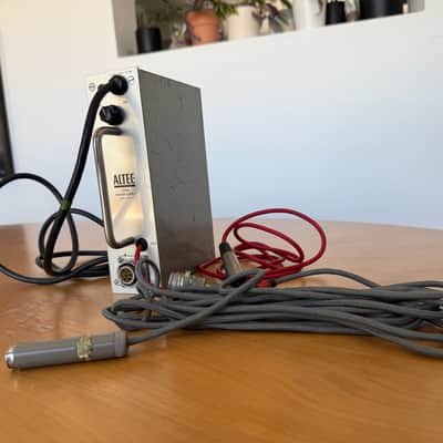 Altec 165A & 21D Lipstick Tube Condenser Microphone w/ RECAPPED 525A Power Supply image 2