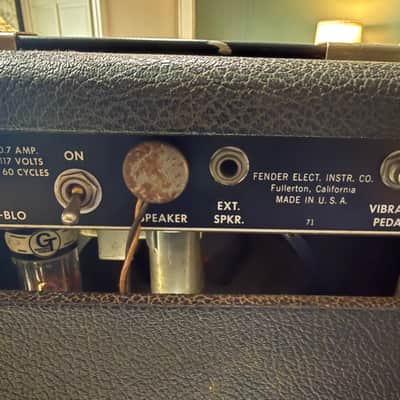 Fender Princeton tube amp image 10