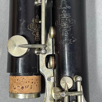 '60's LeBlanc Paris LL Wood A Clarinet - Serviced image 5