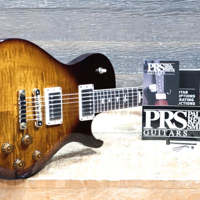PRS S2 McCarty 594 Singlecut Black Amber Pattern Vintage Electric Guitar w/Bag image 9