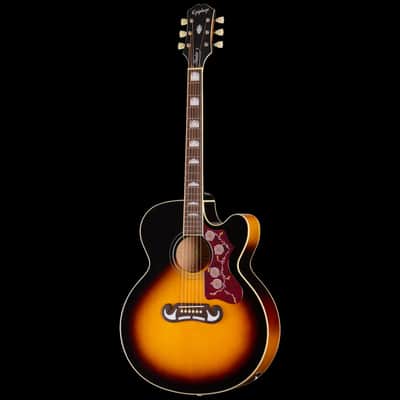 Epiphone J200 Studio EC Vintage Sunburst image 4