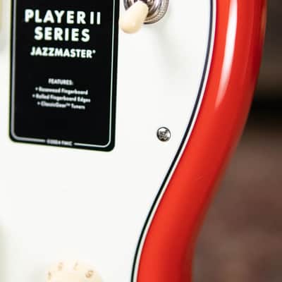 Fender Player II Jazzmaster Rosewood Fingerboard - Coral Red image 10