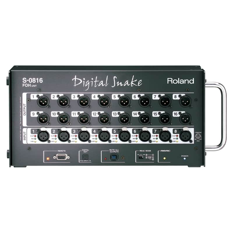 Roland S-0816 8x16 Digital Snake FOH Unit image 1