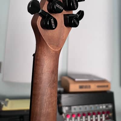Kiesel Carvin HF2 Fatboy Allan Holdsworth Flamed Koa image 14