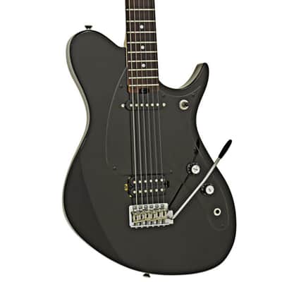 Aria JET-BTONE-BK J Series Poplar Body Bolt-On Maple Neck Rosewood Fingerboard 6-Strig Baritone Electric Guitar image 3