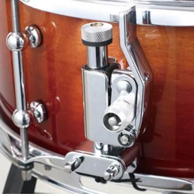 Canopus Session Superior 5.5x14 Snare Drum - Russet Brown Fade Lacquer image 7