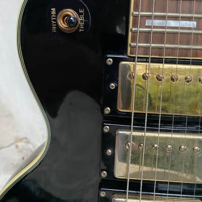 Epiphone Les Paul Custom Black Beauty 3 Humbucker 2000s - Black Gloss image 5