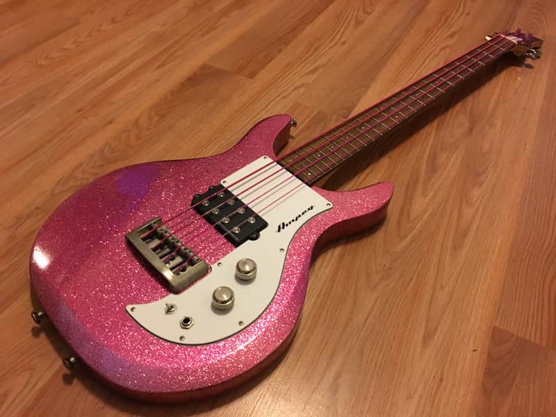 1999 Ampeg AMB1 Dan Armstrong Style Bass Guitar image 1