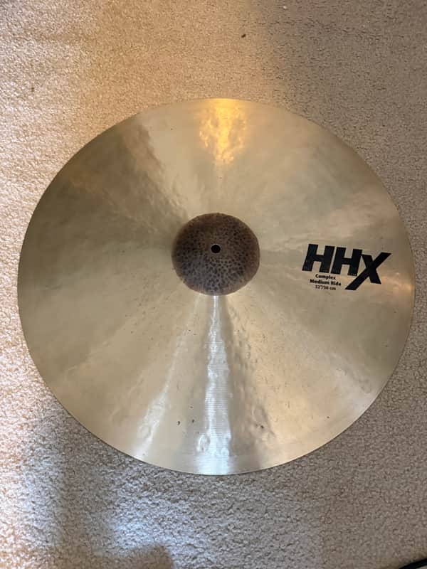 Sabian 22" HHX Complex Medium Ride Cymbal 2019 - Present - Natural image 1