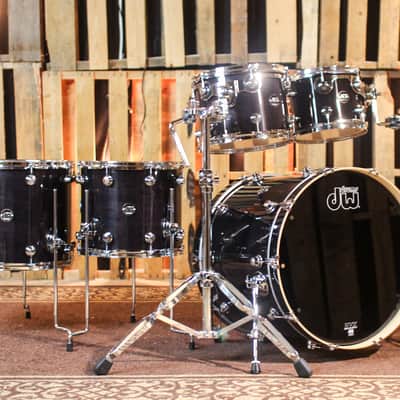 DW Performance Tobacco Stain 6pc Drum Set - 18x22, 7x8, 8x10, 9x12, 12x14,  14x16