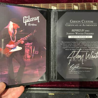 Gibson Firebird Custom Johnny Winter n°115 image 12