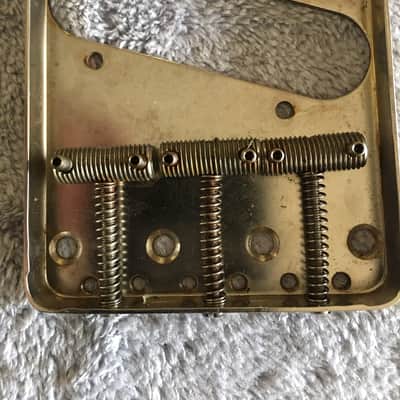 Real Life Relics Telecaster® Nickel Bridge & Steel Threaded Slotted Saddles    [C6]