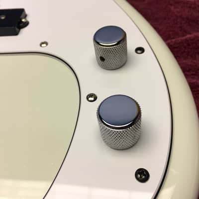 Warmoth Olympic White Precision Bass Body LOADED w/ Fender Original P-Bass Pickups image 7
