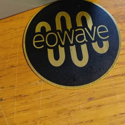 Boîtier Eurorack EOWAVE (104HP) monté avec 2 rails gris + 4 Vis (M5x20) 2022 noir image 3
