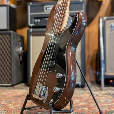 Fender Precision Bass with Rosewood Fretboard 1977 - 1978 - Mocha Brown image 4