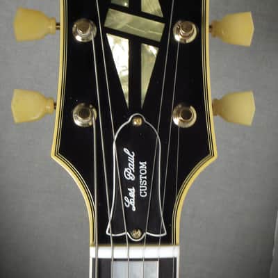 Gibson Ltd Ed Les Paul Custom 2025 - Murphy Lab Antique Ebony Ultra Light Aged image 9
