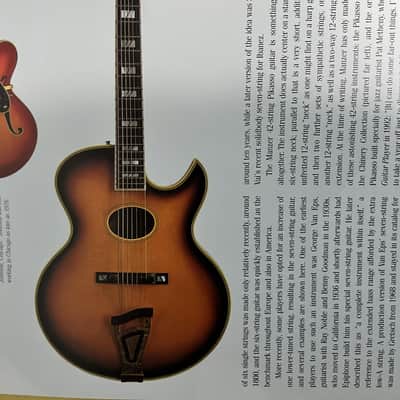 Sam Koontz 17” Seven String #3 1970’s - Sunburst image 12