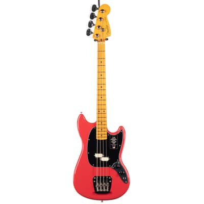 Fender American Professional Classic Mustang Bass Faded Dakota Red (042) image 8
