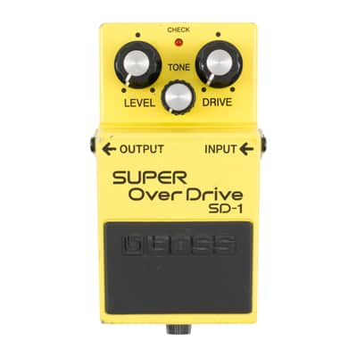 Boss SD-1 Super Overdrive Pedal [USED] image 1