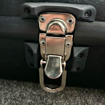 Calton Guitar Case V2  - Excellent Condition For Taylor TZ5 or similar size guitar, inc Telecaster 2018 - Present - Black image 5
