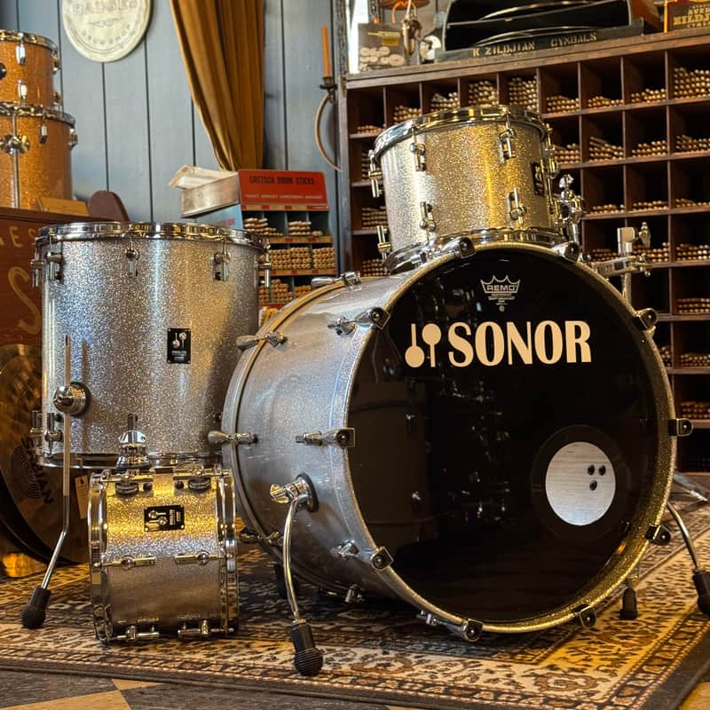 Immagine USED Sonor Prolite in Silver Sparkle - 18x22, 8x10, 9x12, 16x16 - 1