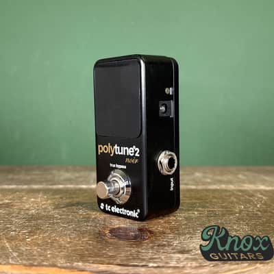 TC Electronic PolyTune 2 Noir Tuning Pedal 2010s - Black