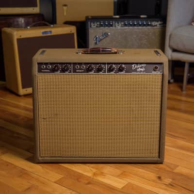 1963 Fender Brownface Deluxe owned by Ray LaMontagne image 1