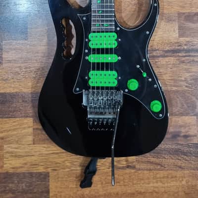 Ibanez JEM777V-BK Steve Vai Signature Vine 1990 - Black image 2