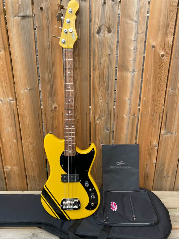 G&L Fallout Bass Launch Edition 2020 Racing Yellow image 1