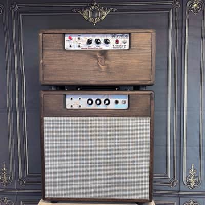 Marla Amplification S20V 2Ch 22W + LIBBY Reverb Unit - Coffee Stain - Reverb Exclusive Finish image 2