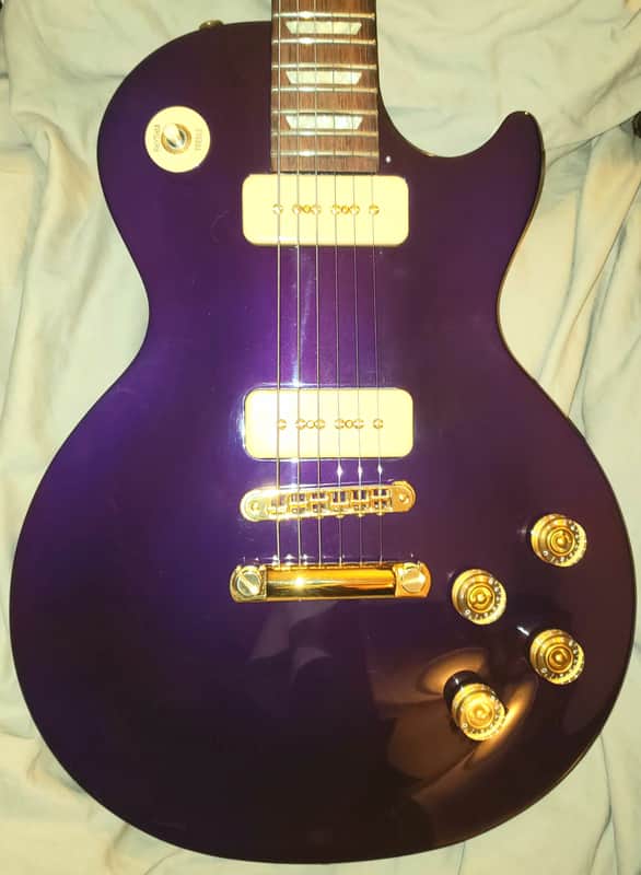 Gibson Les Paul Studio Gem Amethyst 1997 Purple Magenta | Reverb