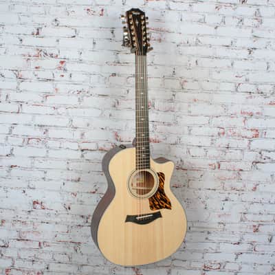 Taylor - (2025) 354ce - 12 String Acoustic-Electric Guitar -Sapele/Sitka - V-Class Bracing - Natural - w/ Hardshell Case - x75045 image 4