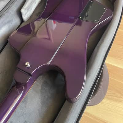 Spider Hardrock Series Electric Guitar Purple Sparkle Dual Humbuckers w/ Hard Case image 7