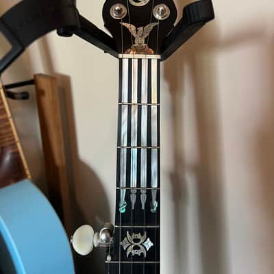 2008 Chanterelle Banjo Gryphon Inlay Mike Ramsey image 4