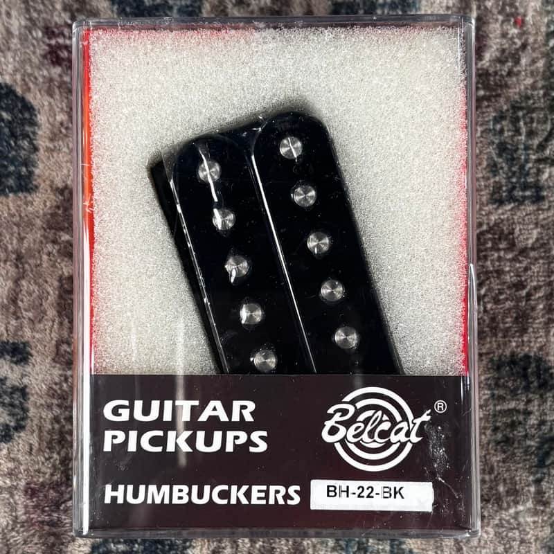 Belcat BH-22-BK Double Coil Black Guitar Bridge Pickup NOS! image 1
