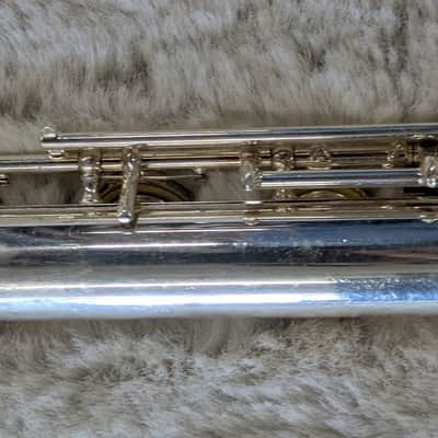 Sterling Silver Armstrong  Flute with Gold plated Lip plate in case w/bag - P4 ? image 7