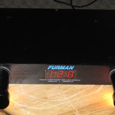 Furman RP-8D Power Conditioner and Light Module 2000s - Black image 2