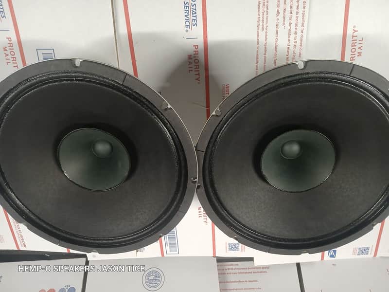12" RCA ALNICO SPEAKERS PAIR #961628 VINTAGE HI-FI WIDE RANGE OR GUITAR image 1