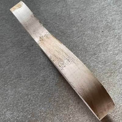 Unfinished Mahogany Wood Tele Style Guitar Body HH, String Through Bridge image 8
